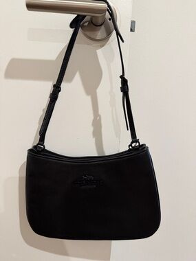 Classic Black Shoulder Bag